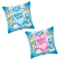 Globo cuadrado de Baby Shower de 46 cm
