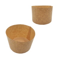 Molde para panettone de 750 gr desechable - 10 unidades