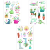 Chipboard de primavera y jardinería - Artemio