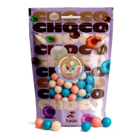 Bolas chococranch blanco de colores - 140 gr