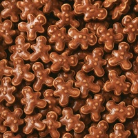 Sprinkles de muñecos de jengibre 3D de 90 gr - Azucren
