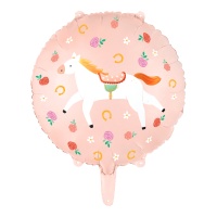 Globo de Caballo Vintage de 45 cm - Partydeco