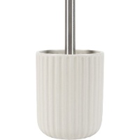 Escobillero blanco estilo nórdico