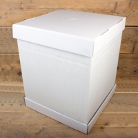 Caja de 37 x 37 x 45 cm para tarta cuadrada