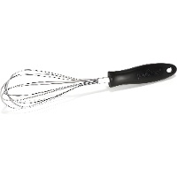 Batidor de 28 cm de acero inoxidable con mango de plástico - Patisse