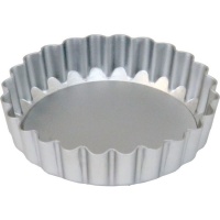 Molde redondo de 10 x 10 x 2,5 cm con base desmontable - PME