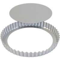 Molde redondo de 20 x 20 x 2,5 cm con base desmontable - PME