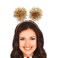 Diadema de espumillón