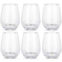 Vaso de 480 ml base ancha - 6 unidades