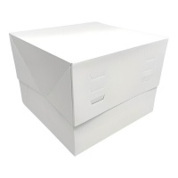 Caja de 50 x 50 x 20 cm para tarta - altura regulable hasta 30 cm