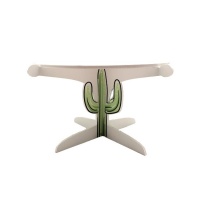 Soporte para tartas de Cactus de 25 x 15 cm