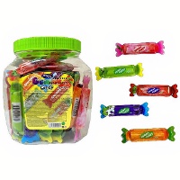 Gominola con forma de caramelo de sabores de 10 gr - 50 unidades