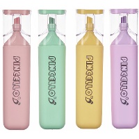 Subrayador fluorescentes pastel - 4 unidades