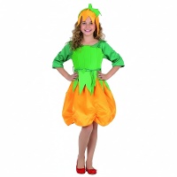 Disfraz de calabaza para niña