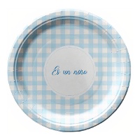 Platos de Es un niño de 18 cm - 8 unidades