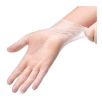 Guantes de vinilo talla L - 30 unidades