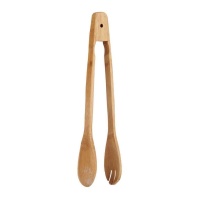 Pinzas de cocina de 30 cm de bambú