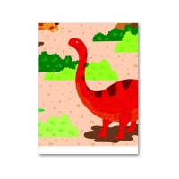 Mantel de Dinosaurios - 1,37 x 1,80 m