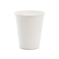 Vasos de 250 ml de caña de azúcar blanco - 6 unidades