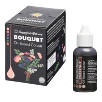 Set de colorantes a base de aceite bouquet primaveral de 30 ml - Sugarflair - 6 unidades