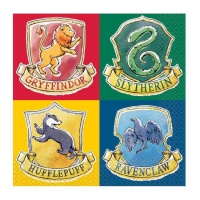 Servilletas de Harry Potter de 16,5 x 16,5 cm - 16 unidades