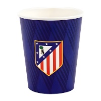 Vaso de Atlético de Madrid azul - 8 unidades