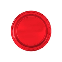 Platos de 23 cm de cartón brillantes - 4 unidades