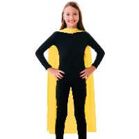 Capa de 90 cm de colores infantil