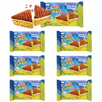 Mr Bitel Pixel de chocolate con crema de pistacho de 30 gr - 6 unidades