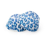 Cápsulas para cupcakes de leopardo - 30 unidades