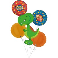 Bouquet de Dino fiesta - Grabo - 5 unidades