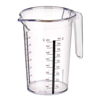 Jarra medidora de 0,8 L transparente