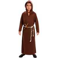 Disfraz de monje para niño