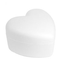 Caja corazón de porexpán retráctil de 14 x 14 x 8 cm - Innspiro