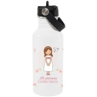 Botella de 0,60 L Mi primera Comunión niña
