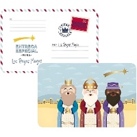 Mantel individual de Carta a Reyes Magos de 43 x 28 cm surtidos - 1 unidad