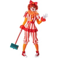 Disfraz de Payaso terrorífico de circo para mujer