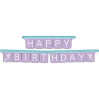 Guirnalda de Sirena Happy Birthday