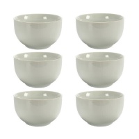 Bol de 13 cm redondo de porcelana alto - 6 unidades