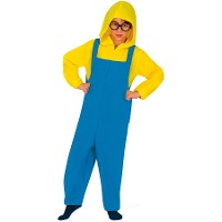 Disfraz de minero amarillo infantil