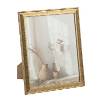 Marco para foto de 20 x 25 cm dorado vintage