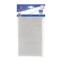 Bolsa para chucherías transparente de 25 x 13 cm - 20 unidades