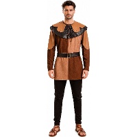 Disfraz de leñador medieval