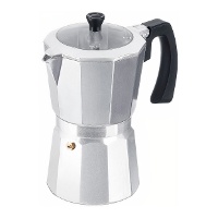 Cafetera italiana 12 tazas tapa transparente - Kinvara