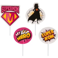 Picks de Supermom - 8 unidades