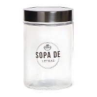 Tarro de 1,2 L Sopa de letras
