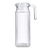 Jarra de 1 L de cristal con tapa
