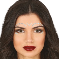 Joyas adhesivas faciales de brillantitos