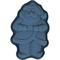 Molde de Papá Noel de silicona de 17 x 12 cm