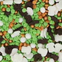 Sprinkles de Fútbol y Confeti de 65 gr - FunCakes